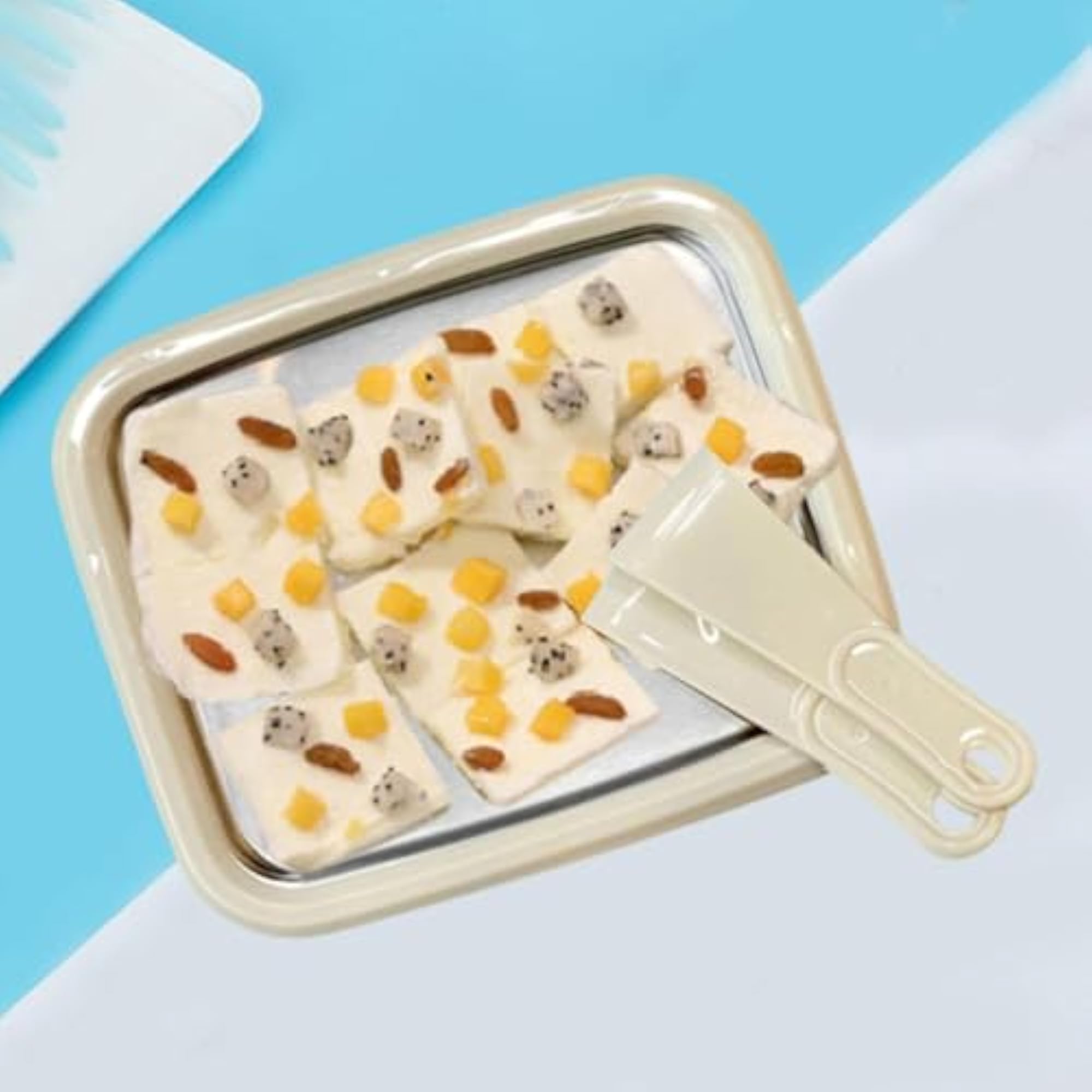 Instant Ice Cream Maker Cold Pan Plate for Sorbets